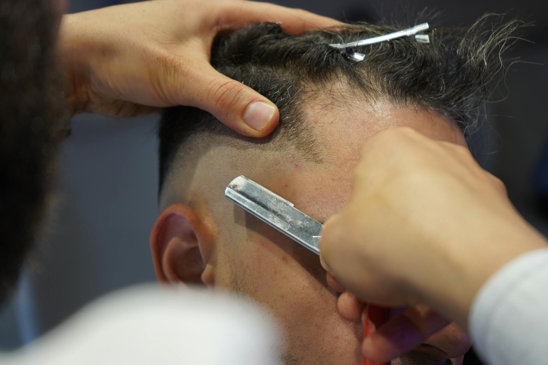The Cut — scissor-over-comb precision